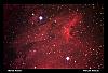 in نجومی (عمق آسمان) عکاس : مهدی ناصری Pelican Nebula