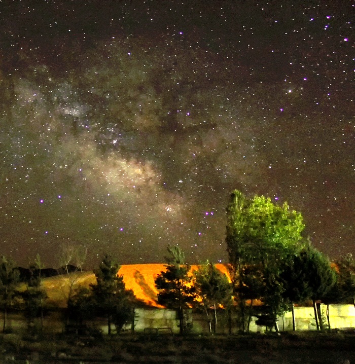 in نجومی ( ميدان ديد باز) عکاس : Soroush Samadi Milky Way 2