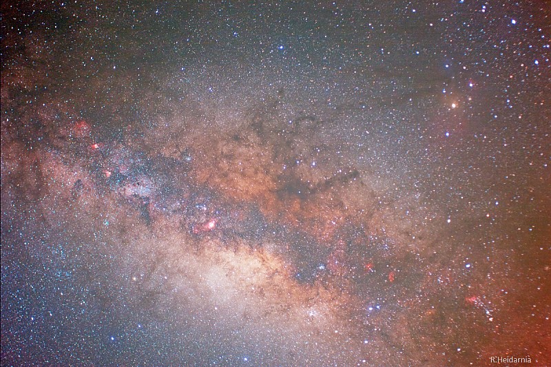 in نجومی (عمق آسمان) عکاس : rock_iml MilkyWay