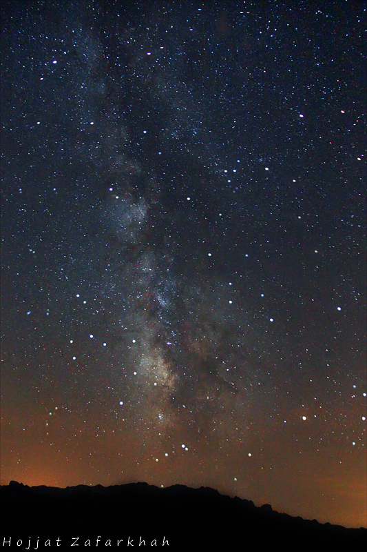 in نجومی ( ميدان ديد باز) عکاس : Hojjat Zafarkhah کهکشان