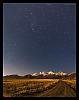 in نجومی ( ميدان ديد باز) عکاس : Amirali Orion & Sirius over Badr Mountain